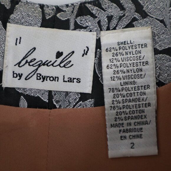 Beguile By Byron Lars Noemi Dress Womens 2 Brown Romantic Feminine Boho Coquette - Picture 3 of 16